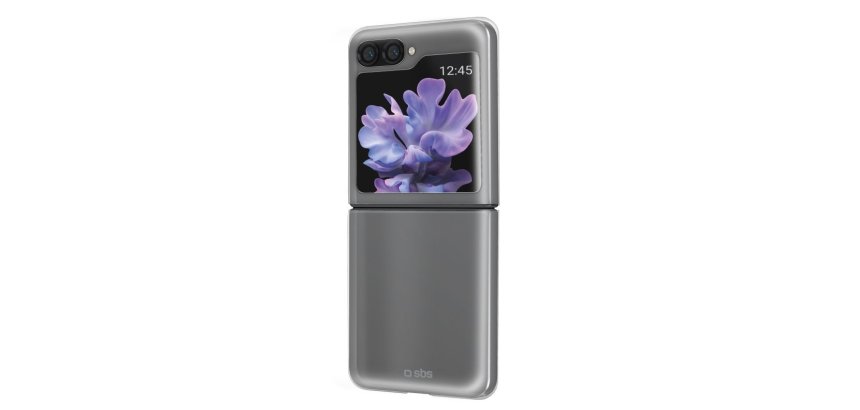 SBS Etui support Coque Crystal pour Samsung Z Flip 5
