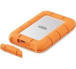 LaCie STMF2000400 lecteur à circuits intégrés externe 2 To USB Type-C USB 3.2 Gen 2x2 Gris, Orange