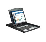 Eaton B020-U16-19-K commutateur écran, clavier et souris Grille de montage Noir