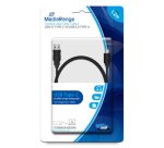 MediaRange MRCS160 USB Cable USB 3.2 Gen 1 (3.1 Gen 1) 1.2 m USB A USB C 5 Gbit/s Black
