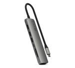 Satechi ST-P7SM hub & concentrateur USB Type-C 10000 Mbit/s Gris