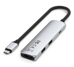Satechi ST-P4SS hub & concentrateur USB Type-C 10000 Mbit/s Argent