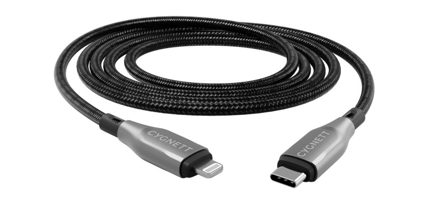 Cygnett CY4667PCCCL lightning cable 1 m Black