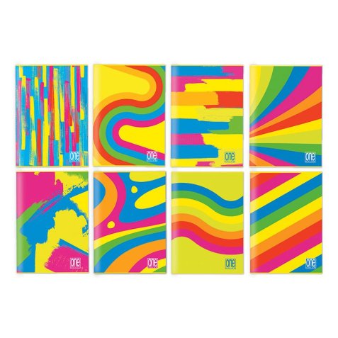 Blasetti 8123 writing notebook A4 20 sheets Assorted colours