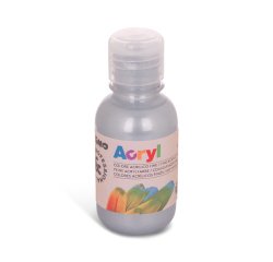 Colori Acryl - 125ml - argento - Primo