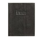 Protège-cahiers grain cuir PVC 22/100ème 17x22 cm
