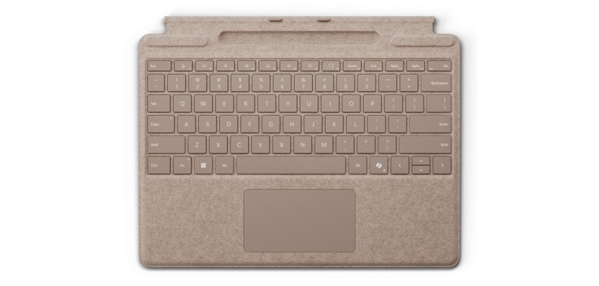 Microsoft Surface Pro Keyboard with pen storage AZERTY Belge, Français Microsoft Cover port Beige