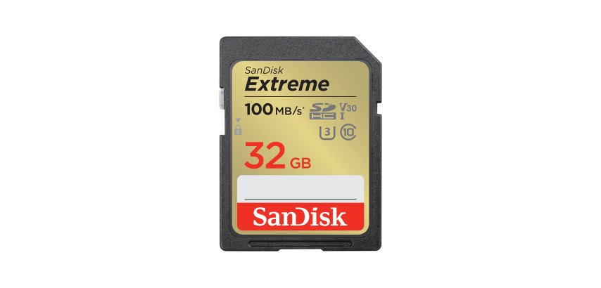 SanDisk Extreme SD UHS-I Card 32 Go Classe 1