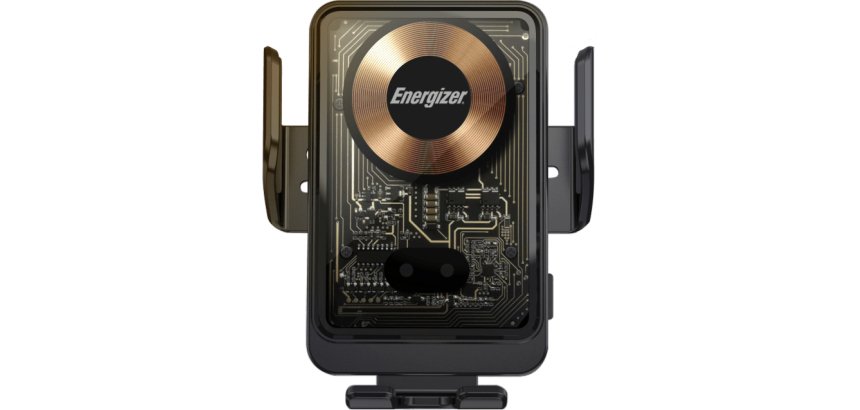 Energizer ECA008 Caricabatterie per dispositivi mobili Smartphone Nero USB Carica wireless Auto