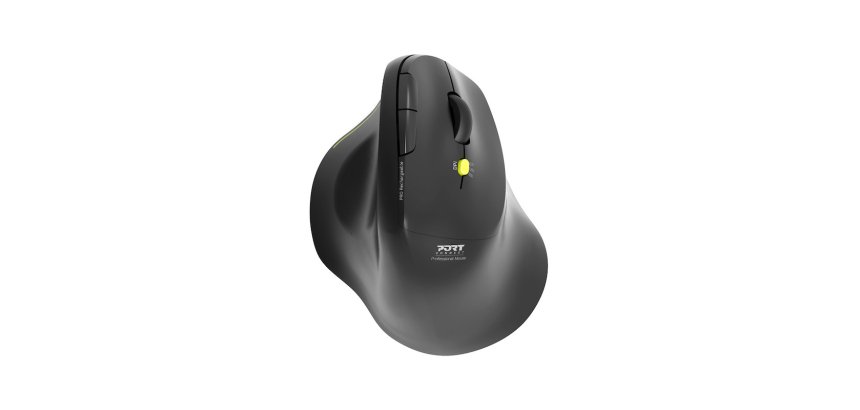 Port Designs 910200 souris Bureau Droitier RF sans fil + Bluetooth Optique 1600 DPI