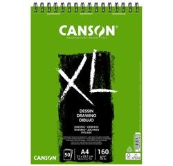 Album papier dessin canson xl dessin 10 format a4 160 g 50  feuilles