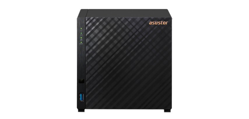 Asustor AS1204T NAS Tower Realtek RTD1619B 1 Go DDR4 0 To ADM Noir