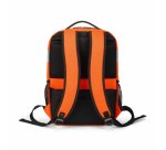 DICOTA P20471-18 sac à dos Noir, Gris, Orange Polyéthylène téréphtalate recyclé (rPET)