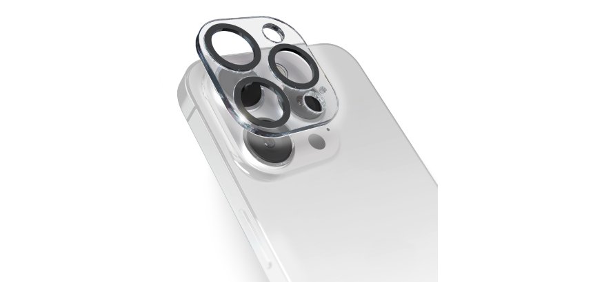 SBS Kit accessoires smartphone Protection objectif pour iPhone15 Pro/Pro Max