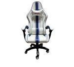 NASA AT012BIS-WB silla para videojuegos Butaca para jugar Asiento acolchado Azul, Blanco