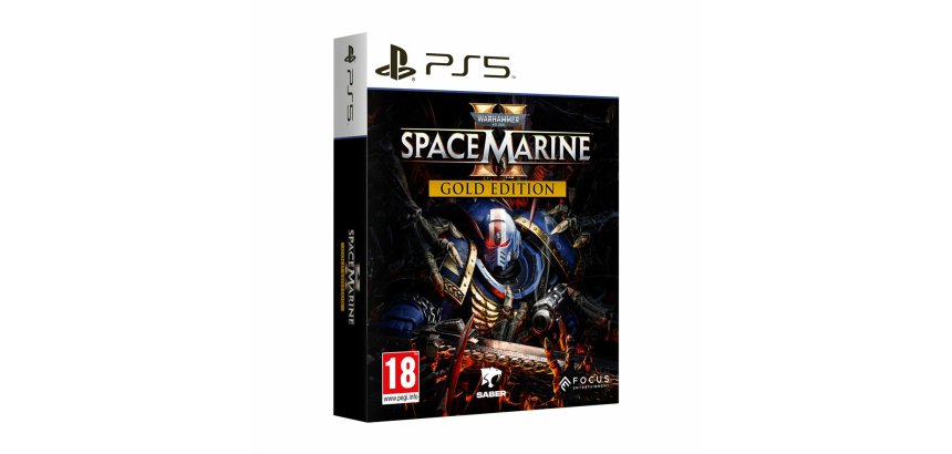 Focus Entertainment Warhammer 40,000: Space Marine 2 - Gold Edition Oro Cinese semplificato, Tedesca, Inglese, ESP, Francese, Giapponese, Russo PlayStation 5