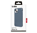 SBS Etui support Coque Instinct Bleu pour iPhone 15