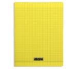 Cahier piqué 8000 POLYPRO 24x32 cm 96 pages grands carreaux 90 g - Assortis