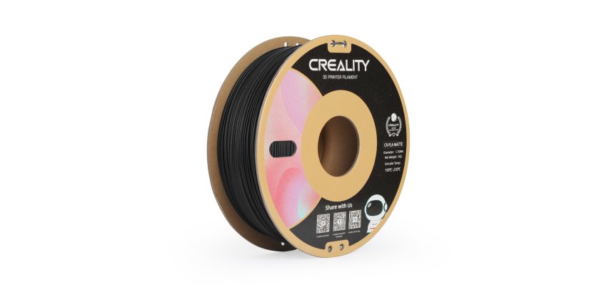 Creality 3301010297 matériel d'impression 3D Acide polylactique (PLA) Noir 1 kg