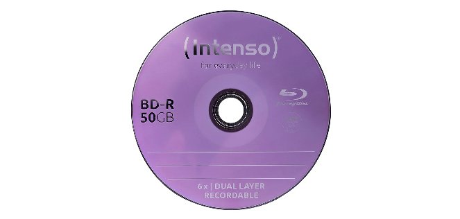 Intenso 5101124 disco vergine Blu-Ray BD-R 50 GB 25 pz