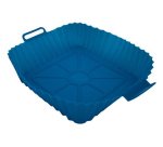 Muitomas Set teglia per friggitrice ad aria blu ottanio