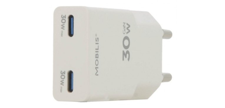Mobilis 020026 chargeur d'appareils mobiles Universel Blanc Secteur Charge rapide Intérieure