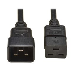 Eaton P036-02M-EU câble électrique Noir 2 m IEC C20 IEC C19