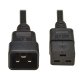 Eaton P036-EU câble électrique IEC C20 IEC C19 noir