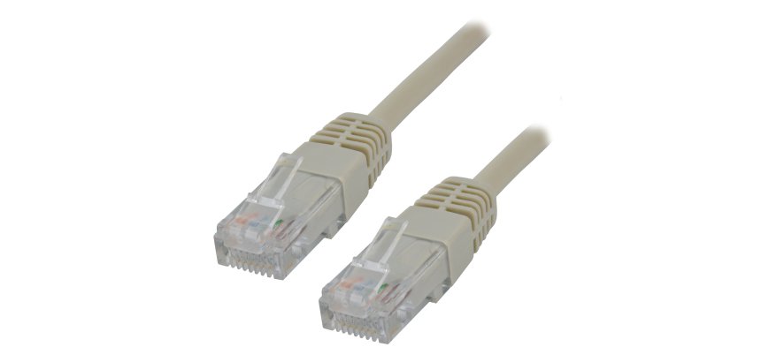 MCL UTP5E-2M câble de réseau Gris Cat5e U/UTP (UTP)