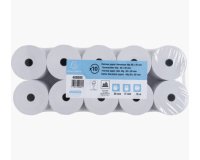Bobines Caisses Exacompta 40808E - l 80 mm x L 76 m, Ø 72 mm - 1 pli(s) - paquet de 10
