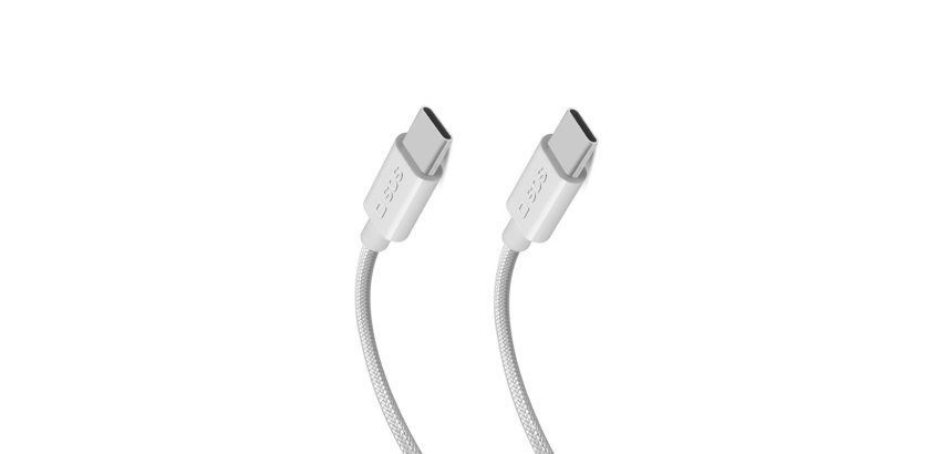 SBS Câble USB C 3.2 tressé (10Gb/s) PD 240W, 2m