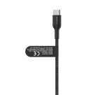 Belkin CAC004HQ1.5MBK câble USB USB 2.0 1,5 m USB C 2 x USB C 0,48 Gbit/s 140 W Noir