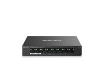 Mercusys MS108GP commutateur réseau Géré Gigabit Ethernet (10/100/1000) Connexion Ethernet, supportant l'alimentation via ce port (PoE) Noir