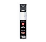 ARDA MET60SS ruler Desk ruler 600 mm Transparent 6 pc(s)