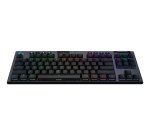 Logitech G G915 X LIGHTSPEED clavier Gaming USB + RF Wireless + Bluetooth AZERTY Français Noir