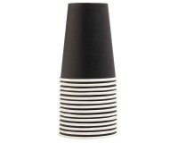 Gobelet en carton, 0,2 l, noir