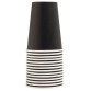 15 Gobelets en carton, 20 cl - Noir