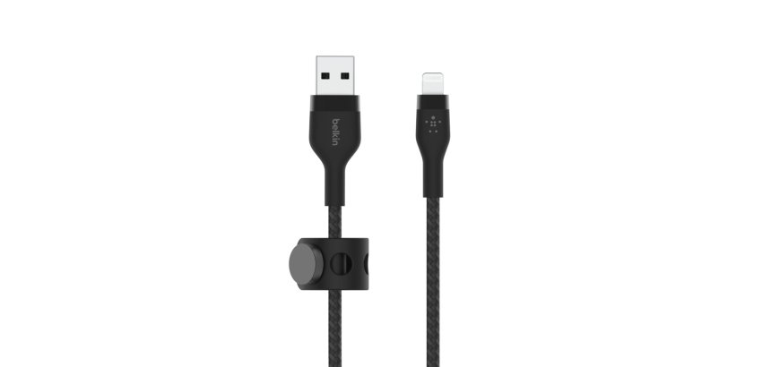 Belkin CAA010BT2MBK cable de conector Lightning 2 m Negro