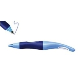 Roller stabilo easyoriginal effaçable ergonomique rechargeable grip caoutchouc écriture 0.5mm droitier bleu