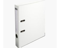 Classeur à levier polypropylène dos de 50mm - A4 - Blanc
