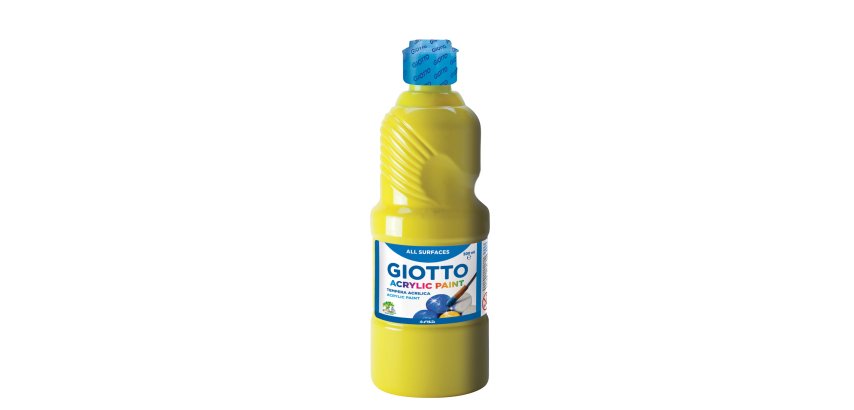 Giotto 533702 pittura 500 ml Giallo Bottiglia