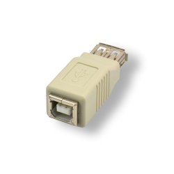 MCL Adapteur USB type A / B USB Type-A Female USB - B Female Blanc