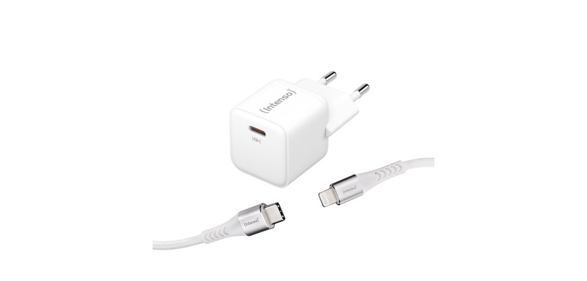 Intenso 7803052 mobile device charger Universal White AC Fast charging Indoor