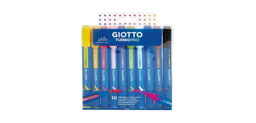 Giotto F428300 felt pen Assorted colours 10 pc(s)