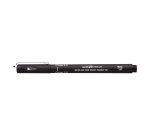 Feutre technique uniball calibrees  pointes biseau     2mm coloris noir
