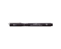 Feutre technique uniball calibrees  pointes biseau     2mm coloris noir
