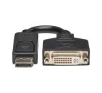 Tripp Lite P134-000 câble vidéo et adaptateur 0,15 m Displayport DVI-I Noir