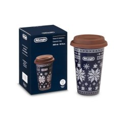 De’Longhi DLSC076 travel mug 300 ml Brown, Purple