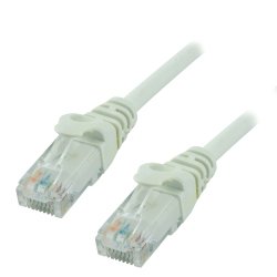 MCL 10m Cat6 U/UTP câble de réseau Blanc U/UTP (UTP)