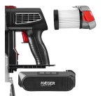 Haeger Jupiter II Batería Secar Sin bolsa Negro